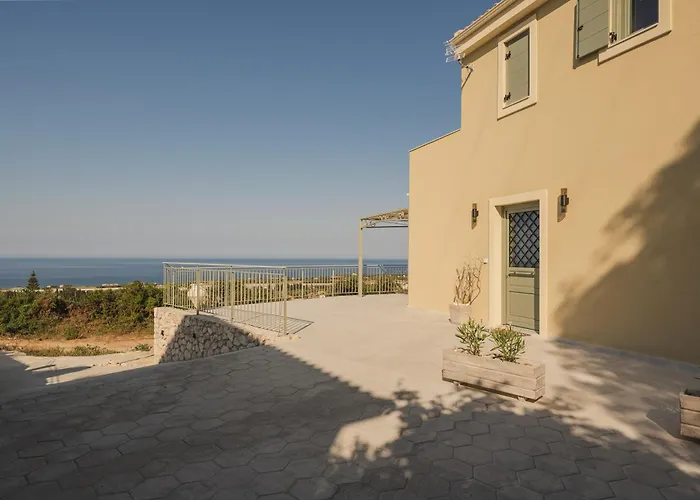 Luxury Artemis Pool, Jacuzzi, Peace & Perfect Sunsets In Kefalonia