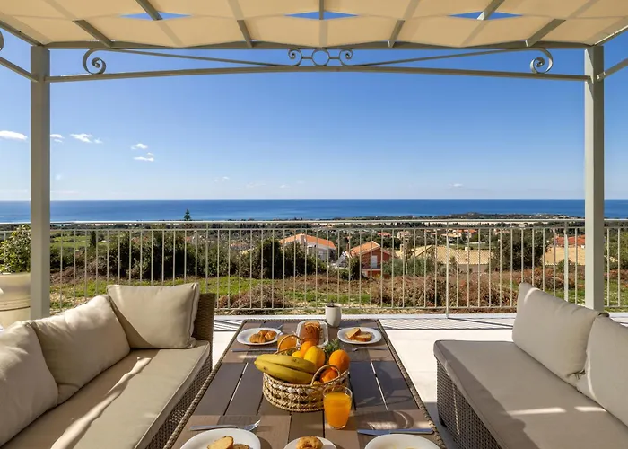 Luxury Artemis Pool, Jacuzzi, Peace & Perfect Sunsets In Kefalonia