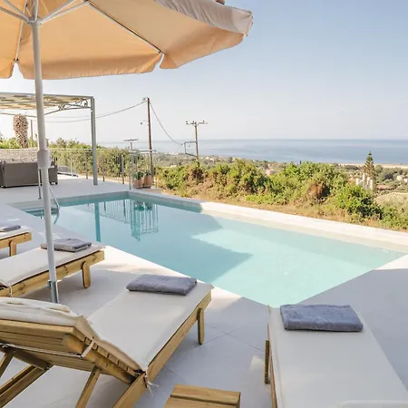 Luxury Artemis Pool, Jacuzzi, Peace & Perfect Sunsets In Kefalonia *
