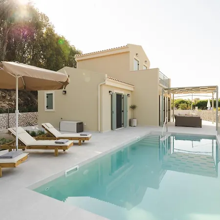 Вилла Luxury Artemis Pool, Jacuzzi, Peace & Perfect Sunsets In Kefalonia