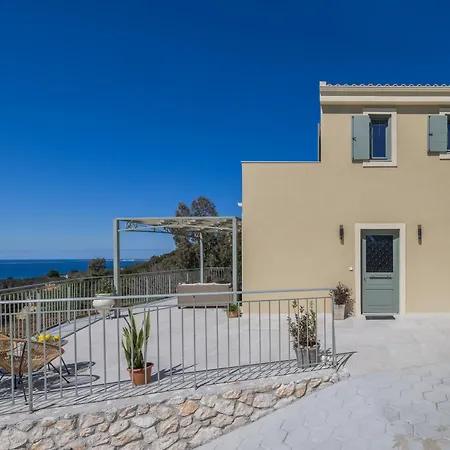 Luxury Artemis Pool, Jacuzzi, Peace & Perfect Sunsets In Kefalonia Вилла