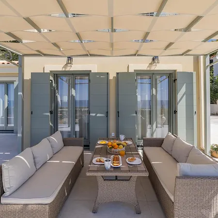 Вилла Luxury Artemis Pool, Jacuzzi, Peace & Perfect Sunsets In Kefalonia