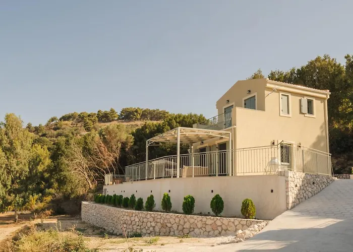 Villa Luxury Artemis Pool, Jacuzzi, Peace & Perfect Sunsets In Kefalonia