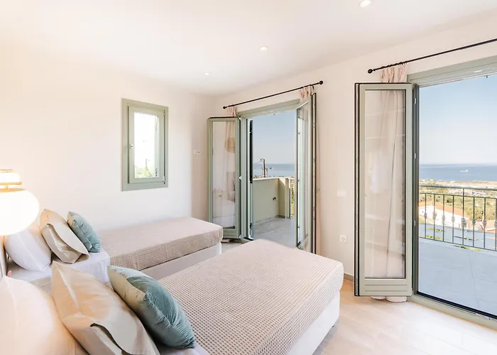 Villa Luxury Artemis Pool, Jacuzzi, Peace & Perfect Sunsets In Kefalonia