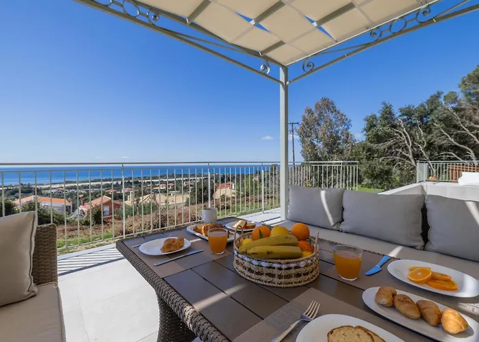 Villa Luxury Artemis Pool, Jacuzzi, Peace & Perfect Sunsets In Kefalonia